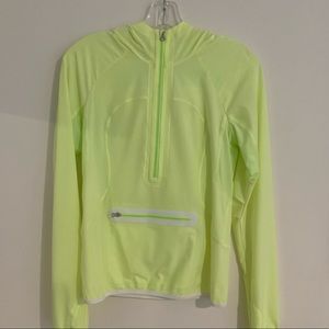 Yellow lululemon pullover 1/2 zip